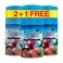 Elegant Automatic Spray REFILL &ndash; Summer Delight &ndash; 300ML &ndash; Pack of 3, Triple Pack (300ML x 3 Pcs) &ndash; Air Freshener REFILL for Home And Bathroom, Made With ESSENTIAL OILS