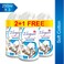 Elegant Automatic Spray REFILL &ndash; Soft Cotton &ndash; 250ML &ndash; Pack of 3, Triple Pack (250ML x 3 Pcs) &ndash; Air Freshener REFILL for Home And Bathroom, Made With ESSENTIAL OILS