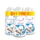 Elegant Automatic Spray REFILL &ndash; Soft Cotton &ndash; 250ML &ndash; Pack of 3, Triple Pack (250ML x 3 Pcs) &ndash; Air Freshener REFILL for Home And Bathroom, Made With ESSENTIAL OILS