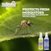 Elegant Mosquito &amp; Tick Repellant Spray &ndash; 100ML &ndash; Pack of 2 &ndash; LAVENDER Extract &ndash; DEET base &ndash; Tick, Insect &amp; Mosquito Repellant   8H Protection, Protect &amp; Shield Spray   NOT FOR KIDS, Anti-bug Spray