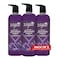 Elegant Shower Gel Lavender 1 Liter 3-PACK (Pack of 3x1 Liter) Rejuvenating Body Wash by Elegant, Long-Lasting Fragrance Paraben Free, For All Skin Types &amp; Daily Use