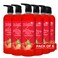 Elegant Shower Gel Strawberry 1 Liter 6-PACK (Pack of 6x1 Liter) Rejuvenating Body Wash by Elegant, Long-Lasting Fragrance Paraben Free, For All Skin Types &amp; Daily Use