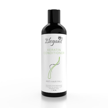 Elegant Keratin Conditioner &ndash; 480ML   Deep Conditioning &amp; Smooth Finish, Vitamin E &amp; Paraben-Free For Daily Moisturizing