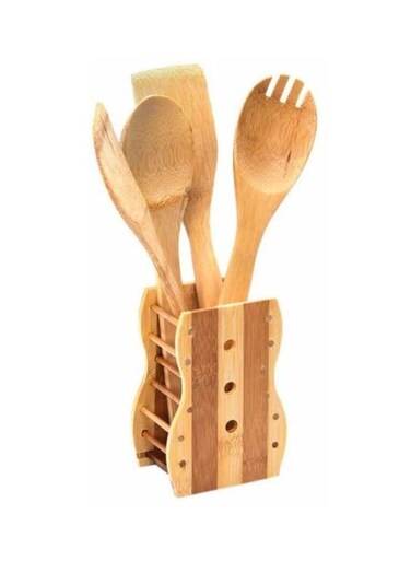 Kitchen Tool Set Brown/Beige