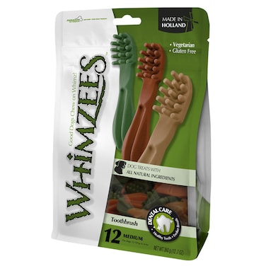 Toothbrush Star Medium Mix Brown / Green / Orange (12pcs)