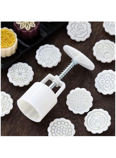 Dubai Gallery Cookie Press Set (6 Pieces Mode Pattern, 50g)