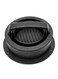 Meat Pressing Tool Black 12.5x6.5centimeter