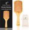 Cera Touch Bamboo HairBrush &ndash; Wooden Hair Brush for Women &amp; Men, Anti-Frizz Detangling &amp; Scalp Massage Hair Brush, Salon-Quality Cushion Wooden Hair Brush for Smooth &amp; Healthy Hair
