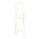 vidaXL Folding Chairs 2 pcs Plastic White