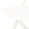 vidaXL Folding Chairs 2 pcs Plastic White