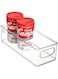 iDesign Plastic Storage Bin with Handles for Kitchen, Fridge, Freezer, Pantry, and Cabinet Organization, BPA-Free