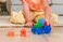 Goliath Jelly Blox Tractor Set, 12 Piece Toddler &amp; Preschool Building Blocks, Ouch-Free Tactile Sensory Play Fidget Toy, Stackable, Squishable Stretchable Blocks Suitable For Boys Girls Aged 2+