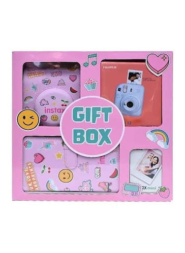 FUJIFILM INSTAX MINI 12 Gift Box - Blue