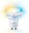 WiZ White Ambient GU10 Glass Smart LED Light Bulb, 929003772222