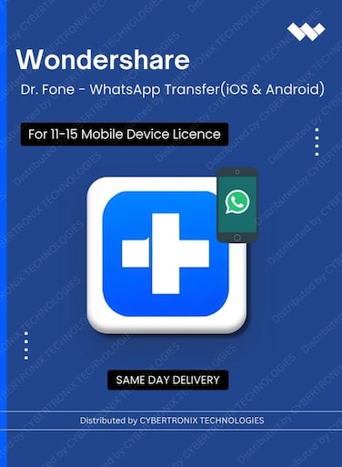 Wondershare MobileTrans Business License for Windows&nbsp;Team Annual Plan - For Unlimited Mobile Devices in 1 PC