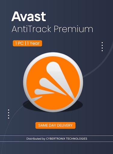 Avast AntiTrack Premium   1 PC for 1 Year   Digital License   SAME DAY DELIVERY
