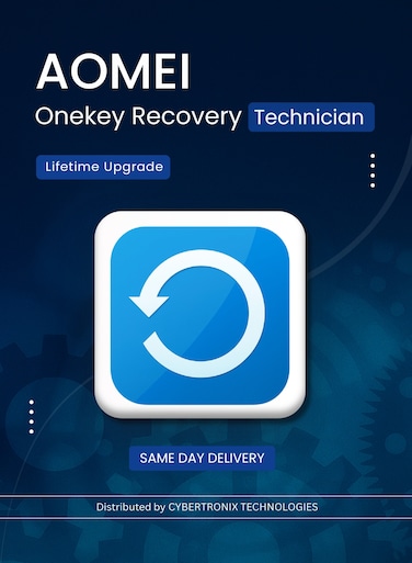 AOMEI Onekey Recovery Technician    Lifetime Upgrade   Digital License   SAME DAY DELIVERY