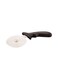 Met Lux 9.5 Inch Pizza Wheel, 1 Sharp Pizza Cutter - With Black Plastic Handle, Easy To Clean and Cut, Black Stainless Steel Pizza Slicer, For Small or Large Pizzas, Durable