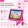 Modio M68 Tablet 7 Inch HD Display, 6GB RAM 128GB Storage, Android 13, Dual Camera, 3000mAh Battery, 5G WiFi, Shockproof Protective Case with Accessories &ndash;Pink