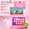 Modio M72 Tablet 7 Inch HD Display, 6GB RAM + 256GB Storage, Android 13, Dual Camera (5MP+2MP), 3000mAh Battery, 5G WiFi, Shockproof Protective Case with Accessories &ndash; Pink