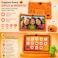 Modio M72 Tablet 7 Inch HD Display, 6GB RAM + 256GB Storage, Android 13, Dual Camera (5MP+2MP), 3000mAh Battery, 5G WiFi, Shockproof Protective Case with Accessories &ndash; Orange