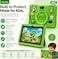 Modio M68 Tablet 7 Inch HD Display, 6GB RAM 128GB Storage, Android 13, Dual Camera, 3000mAh Battery, 5G WiFi, Shockproof Protective Case with Accessories &ndash; Green