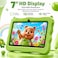 Modio M72 Tablet 7 Inch HD Display, 6GB RAM + 256GB Storage, Android 13, Dual Camera (5MP+2MP), 3000mAh Battery, 5G WiFi, Shockproof Protective Case with Accessories &ndash; Green