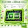 Modio M72 Tablet 7 Inch HD Display, 6GB RAM + 256GB Storage, Android 13, Dual Camera (5MP+2MP), 3000mAh Battery, 5G WiFi, Shockproof Protective Case with Accessories &ndash; Green