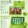 Modio M72 Tablet 7 Inch HD Display, 6GB RAM + 256GB Storage, Android 13, Dual Camera (5MP+2MP), 3000mAh Battery, 5G WiFi, Shockproof Protective Case with Accessories &ndash; Green
