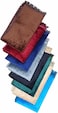 Prayer Mat Pack of 5 Printed Velvet Top Anti-Slip Prayer Mats for Muslim Salah &ndash; Thick Soft Cushion Muslim Prayer Mats for Ramadan Hajj Umrah Eid Gift &ndash; Portable Foldable 70&times;110 cm