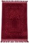 Prayer Mat Pack of 5 Printed Velvet Top Anti-Slip Prayer Mats for Muslim Salah &ndash; Thick Soft Cushion Muslim Prayer Mats for Ramadan Hajj Umrah Eid Gift &ndash; Portable Foldable 70&times;110 cm