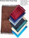 Prayer Mat Pack of 5 Printed Velvet Top Anti-Slip Prayer Mats for Muslim Salah &ndash; Thick Soft Cushion Muslim Prayer Mats for Ramadan Hajj Umrah Eid Gift &ndash; Portable Foldable 70&times;110 cm