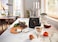 Philips HR7301/90 Multiprocessor Food Kitchen System Includes Blender (750W 4-in-1)