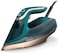 Philips Domestic Appliances Azur 8000 Series Steam Iron - 70 G/min Continuous Steam, 240 g Turbo Steam Gain, 3000 W Power, OptimalTemp Technology, Opal Green (DST8030/70), Green Opal