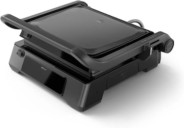 ersuni Philips Contact grill - Temperature probe and 8 Presets grill with large grill surface. Digital Temperature Control. Easy to Clean HD6307
