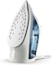 Philips Steam Iron 2000 Series - 2000W, 25 g/min Continous Steam, 100g Steam Boost, Non-Stick Soleplate, Drip-stop, 4 Steam Settings, Light Weight, Blue - DST2010/26