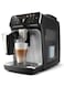 Philips 4400 Series, Fully Automatic LatteGo Espresso Machine, Black Chrome, EP4446/70 (SilentBrew Technology Quick Start Aromatic Coffee From Freshly Ground Beans 12 Hot And Cold Drinks)