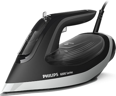 Philips Philips 6000 Series Steam Iron High End Irons (DST6120/86) Black