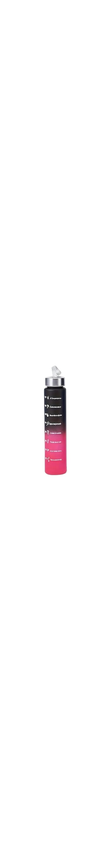1pc Gradient Fashion Sports Water Bottle, High Aesthetic Value Direct-Drink Space Cup, Large Capacity Outdoor Hydration Bottle, PC (Polycarbonate) Material, With Portable Strap