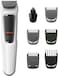 PHILIPS MG3721  Multi-Grooming Series 3000 7-in-1 for Face-Hair-Body-Nose and Ear Kit Grooming Kit 60 min Runtime Trimmer White