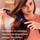 Philips 3000 Series Blower Brush with Ceramic Coating and Keratin, Ionic Function, 3 Accessories (Model BHA305/00)