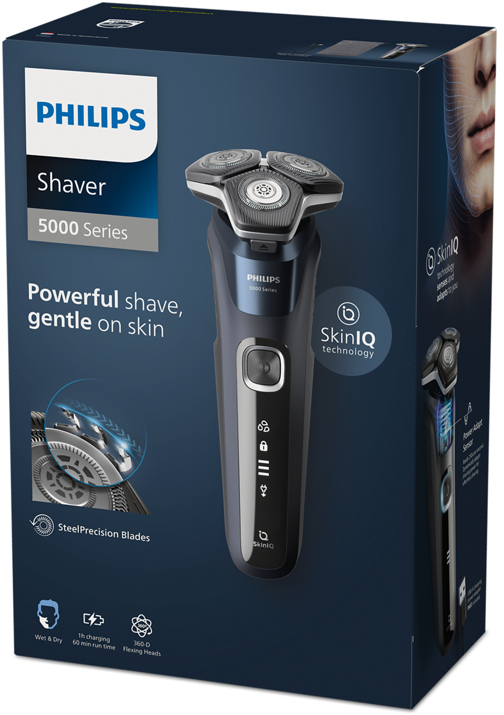 Buy Philips S5885/10 Wet and dry electric shaver 5000 series