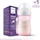 Philips Avent Natural Response Baby Bottle 260ml X1 Pink