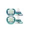 Philips Avent Nighttime Ultra Air Soother, Extra Large Holes, Glow in the Dark, Lightweight, 6 Months+, Green - 2 Pieces Boy X2