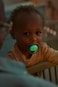 Philips Avent Nighttime Ultra Air Soother, Extra Large Holes, Glow in the Dark, Lightweight, 6 Months+, Green - 2 Pieces Boy X2