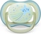 Philips Avent Nighttime Ultra Air Soother, Extra Large Holes, Glow in the Dark, Lightweight, 6 Months+, Blue  - 2 Pieces Boys X2