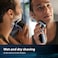 Philips New X3063 Cordless Electric Shaver, 4D Floating Heads, 27 Self Sharpening Blades, Waterproof, Upto 40mins runtime