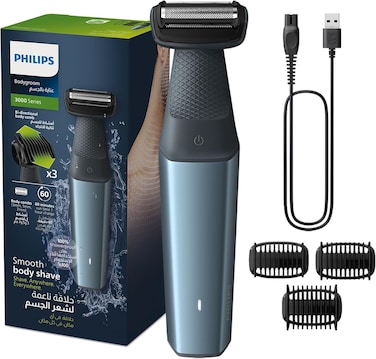 Philips Bodygroom Series 3000 Showerproof groin and body trimmer BG3027/03