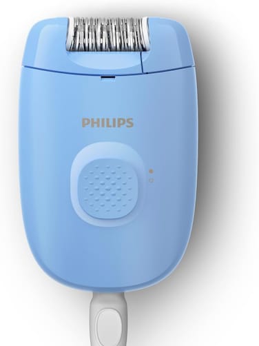Philips 2000 Series Epilator, Portable, Washable Head, Blue, BRE228/05