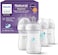 Philips Avent Natural Response Gift Set for Babies, 260 ml, 4 pack  with T3 Teats (from 1 Month)